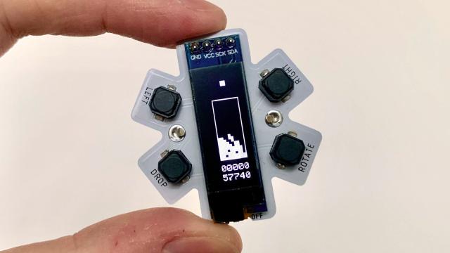 Tiny Handheld Boils Tetris Down to Its Bare Essentials