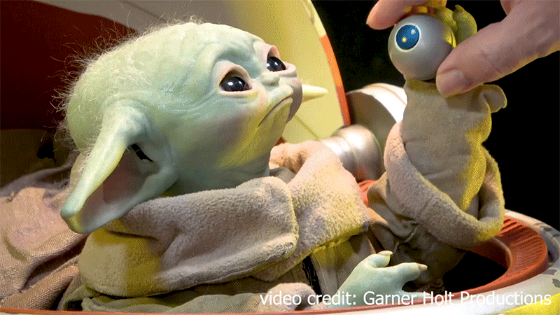 This Animatronic Baby Yoda Is the End All of Star Wars Collectibles, and I Hope It Means The Child Can Rest Now