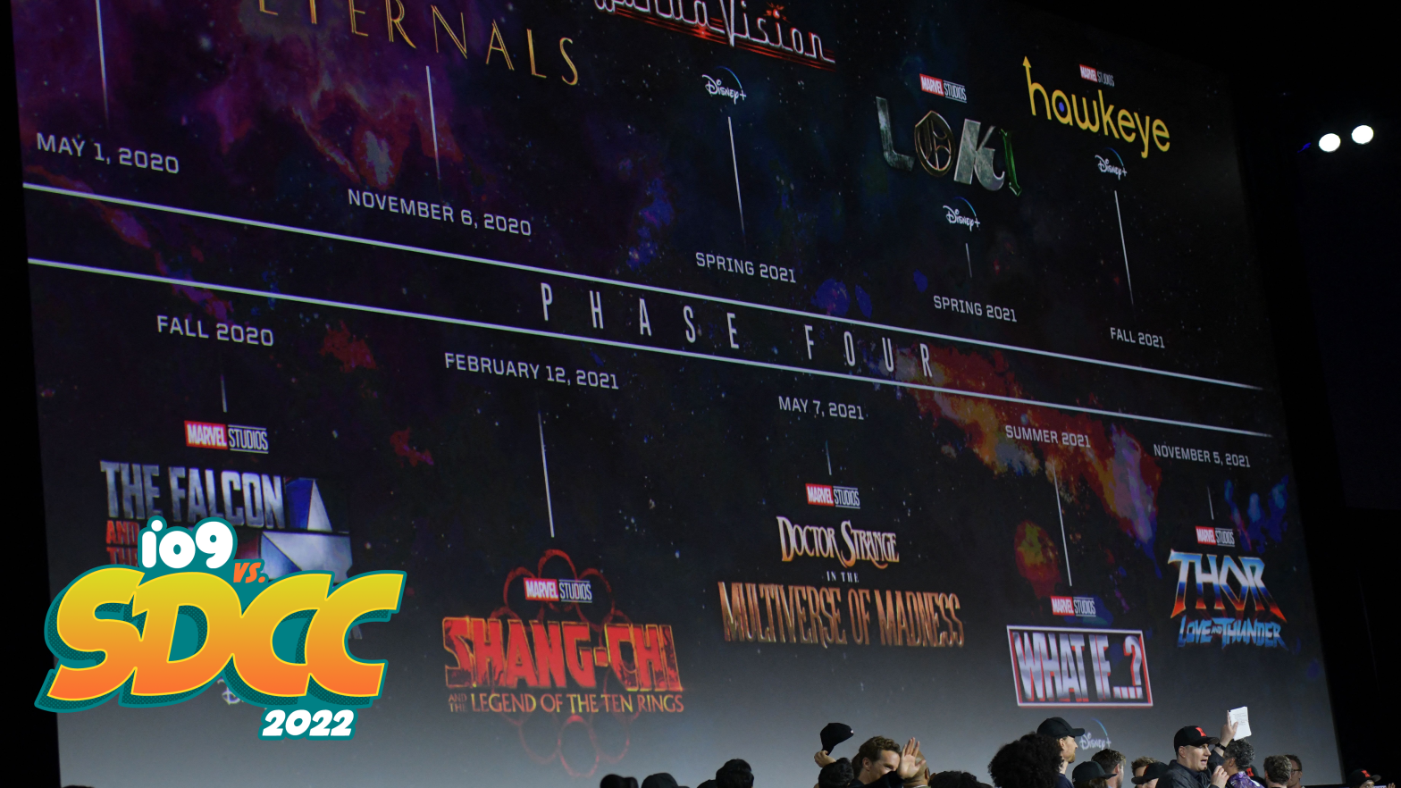 The view of Phase Four from Entertainment Con, 2019 (Photo: Chris Delmas, Getty Images)