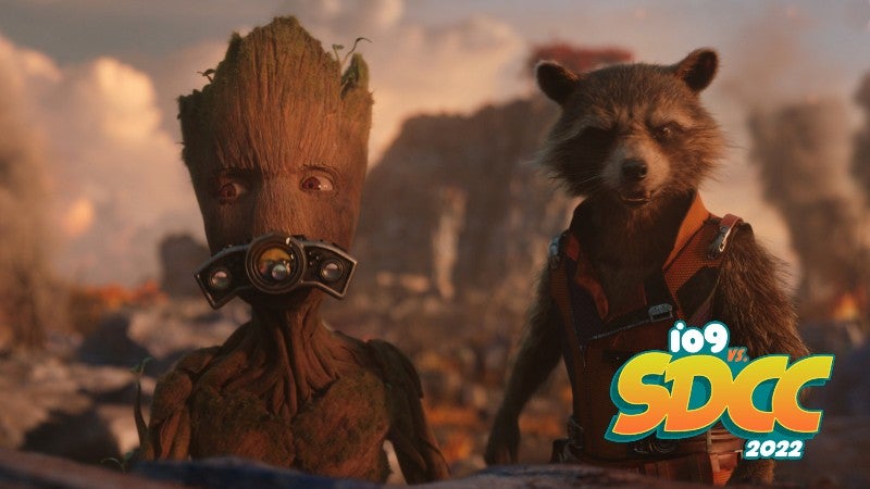 Rocket and Groot in Thor: Love and Thunder. (Image: Marvel Studios)