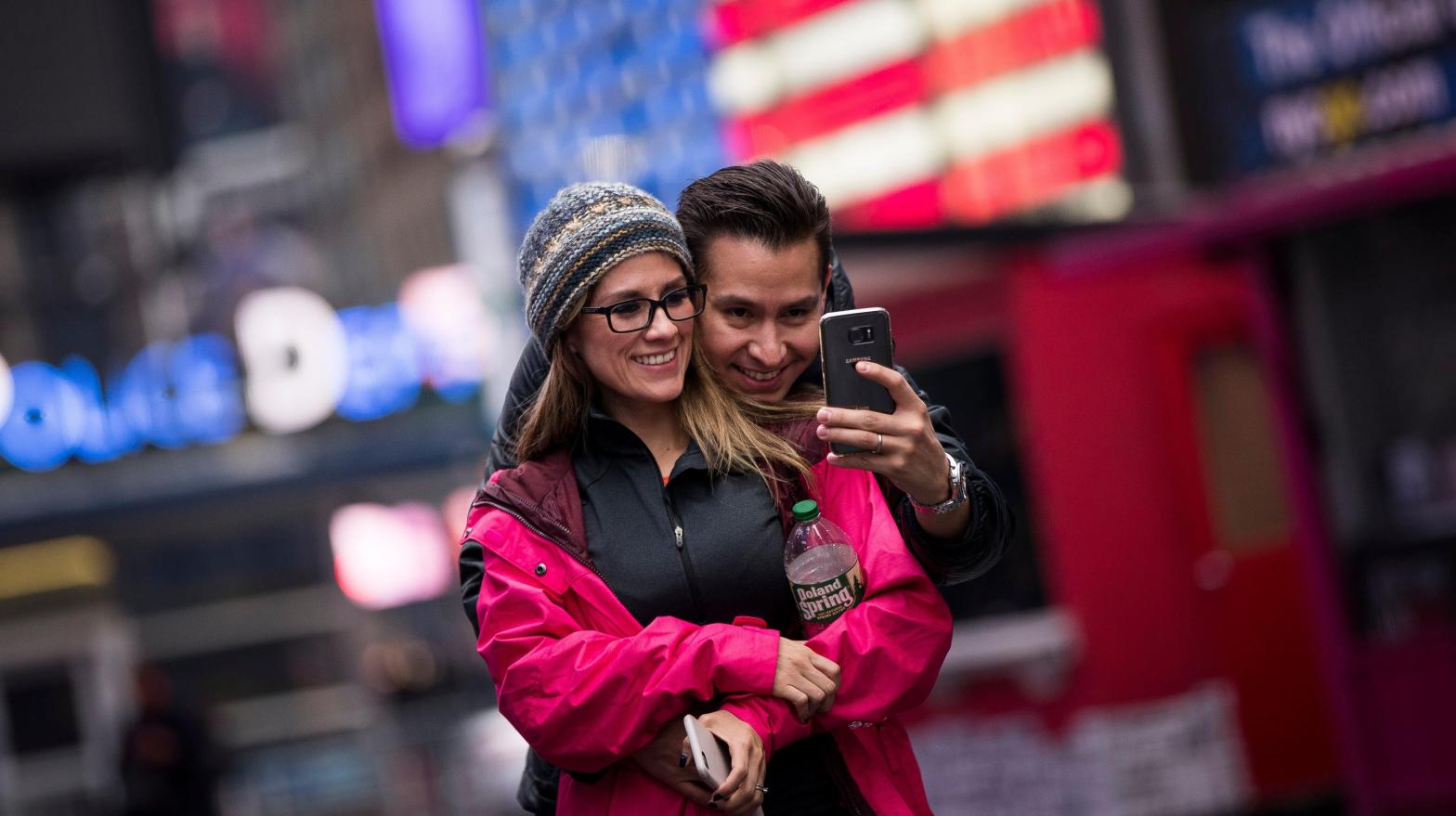 The couple-based app was quietly released in April 2020. (Image: Drew Angerer, Getty Images)