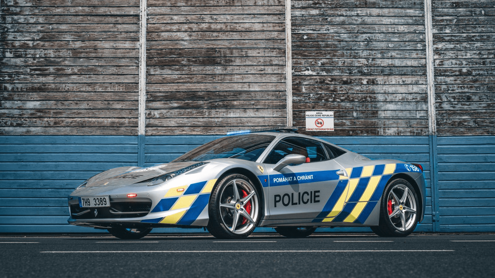 Czech Police Use Car-Nerd Logic to Justify Seized Ferrari 458 Patrol Car
