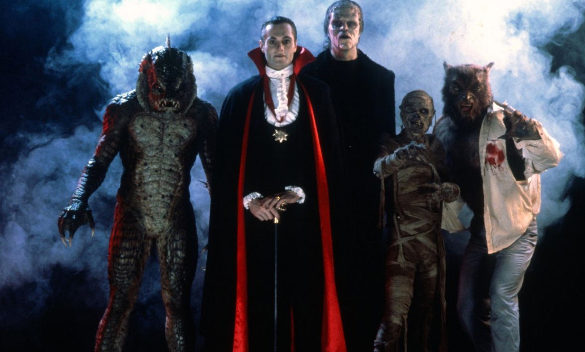 The monsters of The Monster Squad. (Image: Sony)
