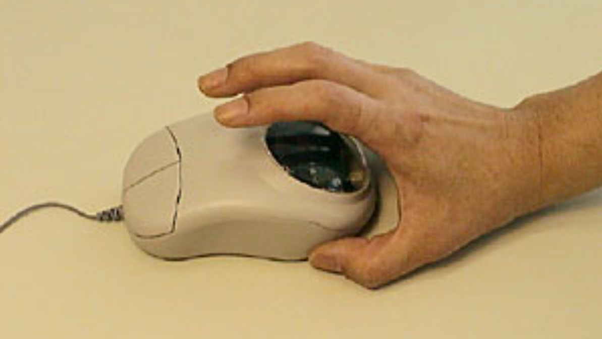 Fujitsu biometric mouse (Image: Fujitsu)