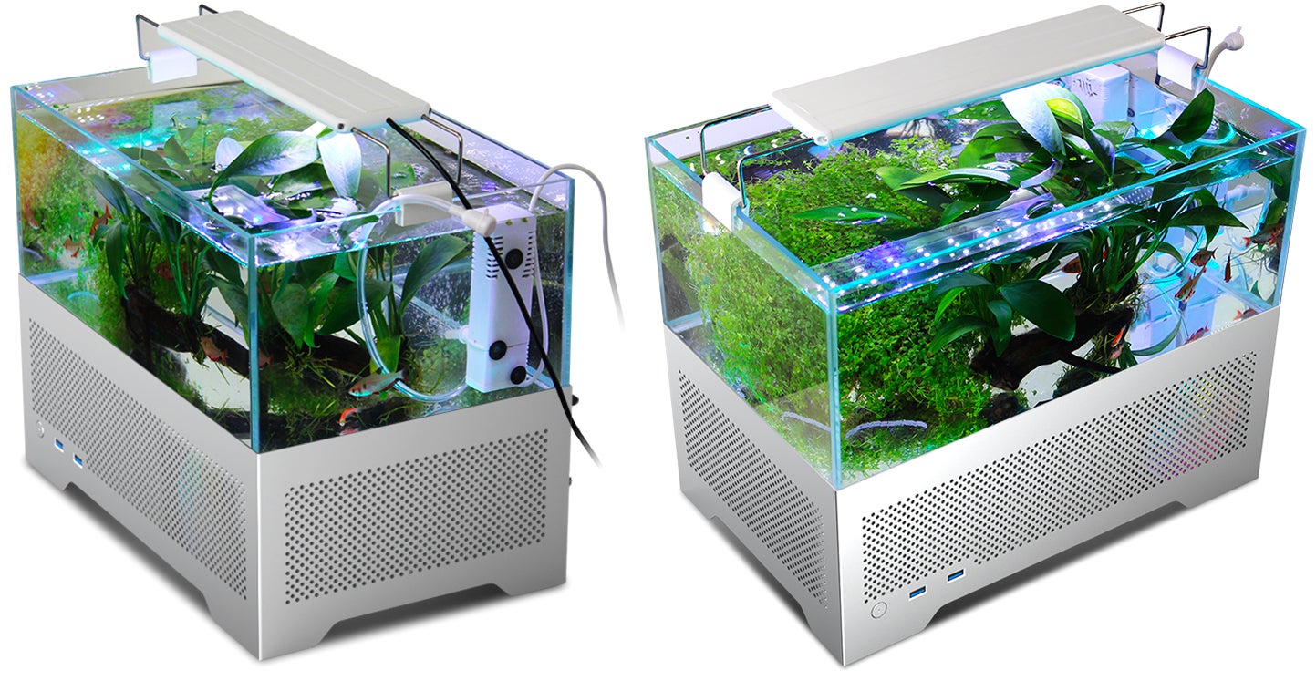 Fish Tank PC Case Tops Your Computer With 13.5 Litres of Water