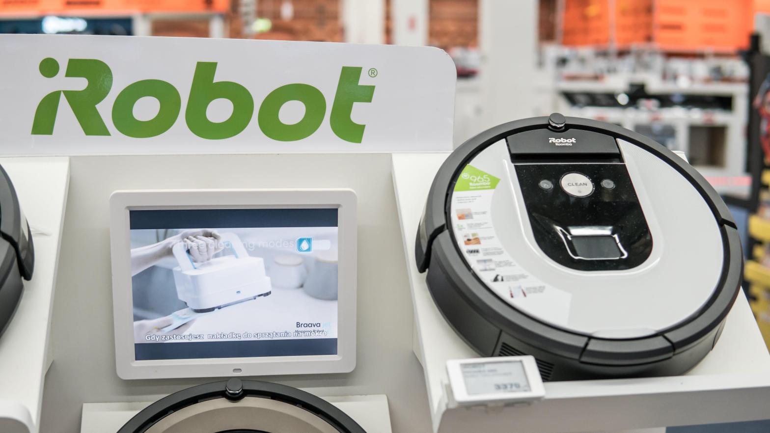 iRobot is known for their autonomous vaccum and mop robots. (Image: Grzegorz Czapski, Shutterstock)
