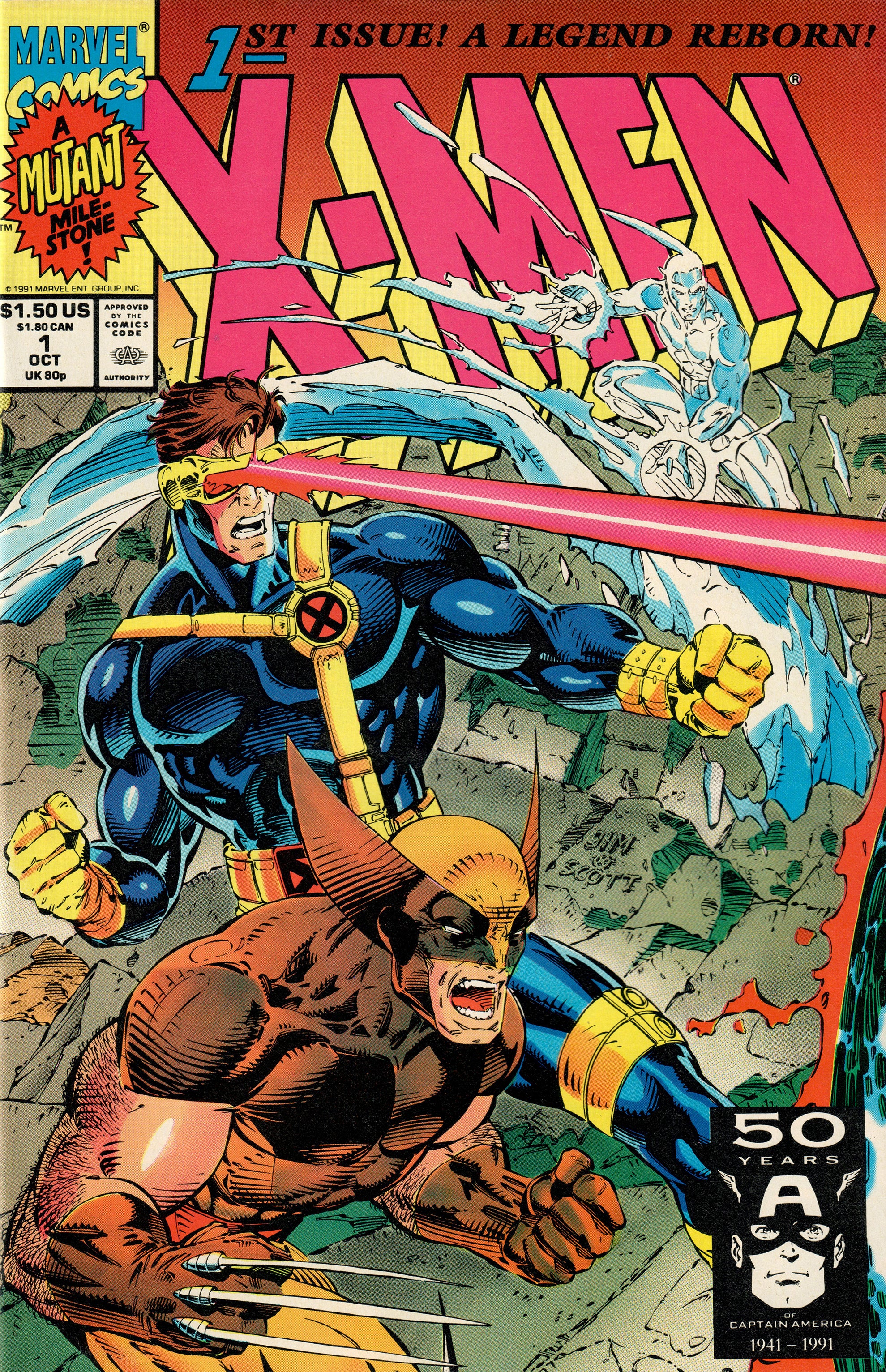 X-Men vol. 2, no. 1. Cover date: October 1991. (Image: © 2022 MARVEL)
