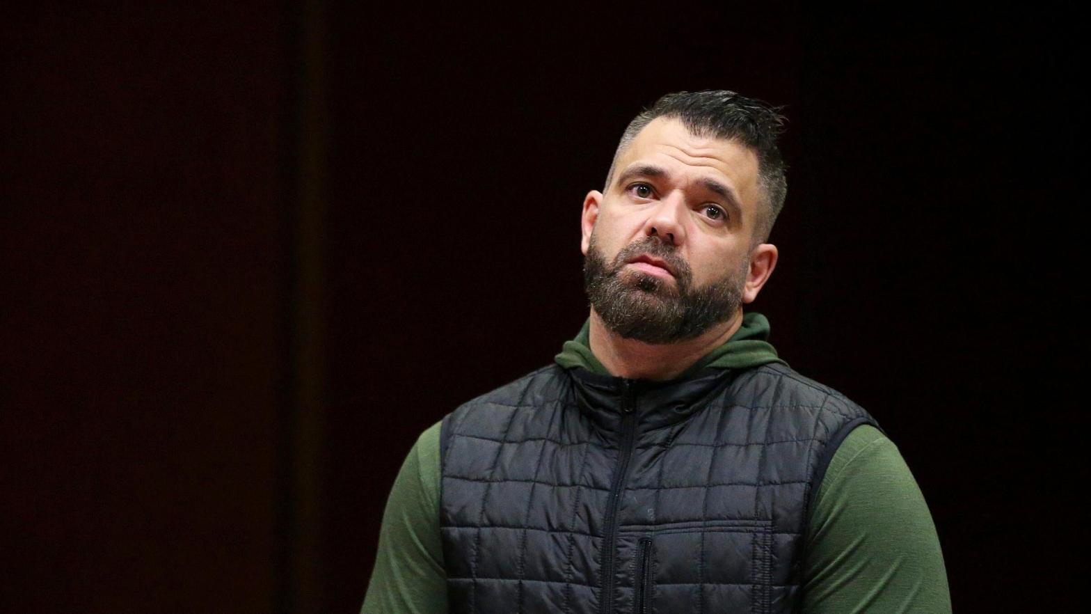 Mark D'Amico was sentenced to five years in prison for a $US400,000 ($555,280) GoFundMe scam. (Photo: Tim Tai/The Philadelphia Inquirer, AP)