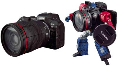 Canon Teams Up With Transformers in New DSLR Replica Toy Line