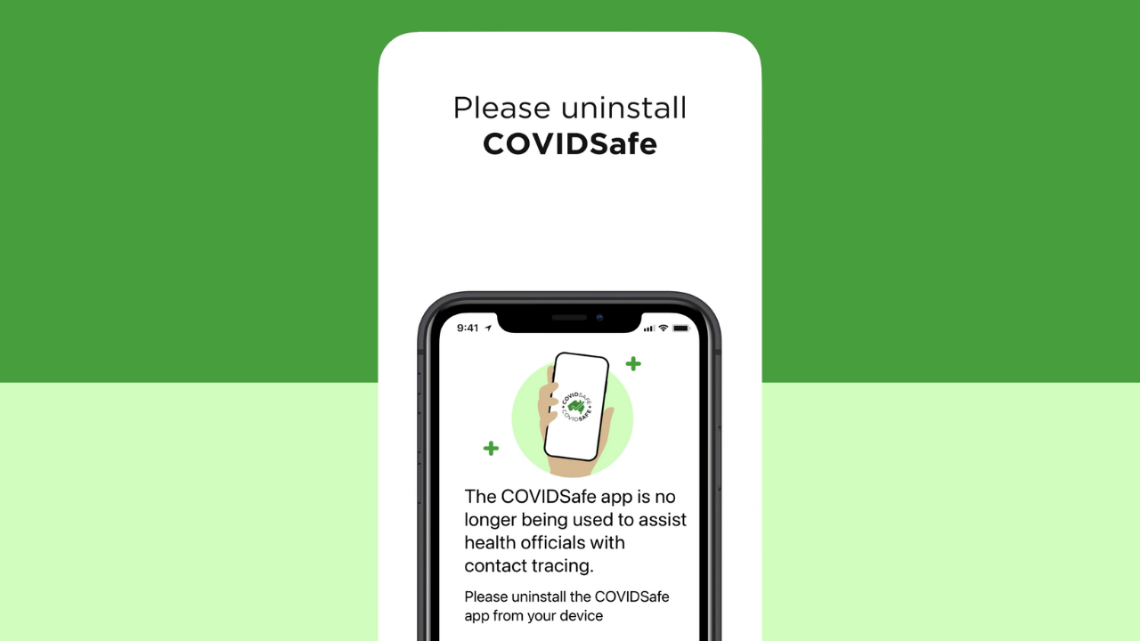 covidsafe app health cancelled