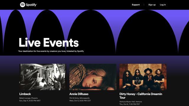 Spotify Is Testing Out Selling Concert Tickets to Listeners