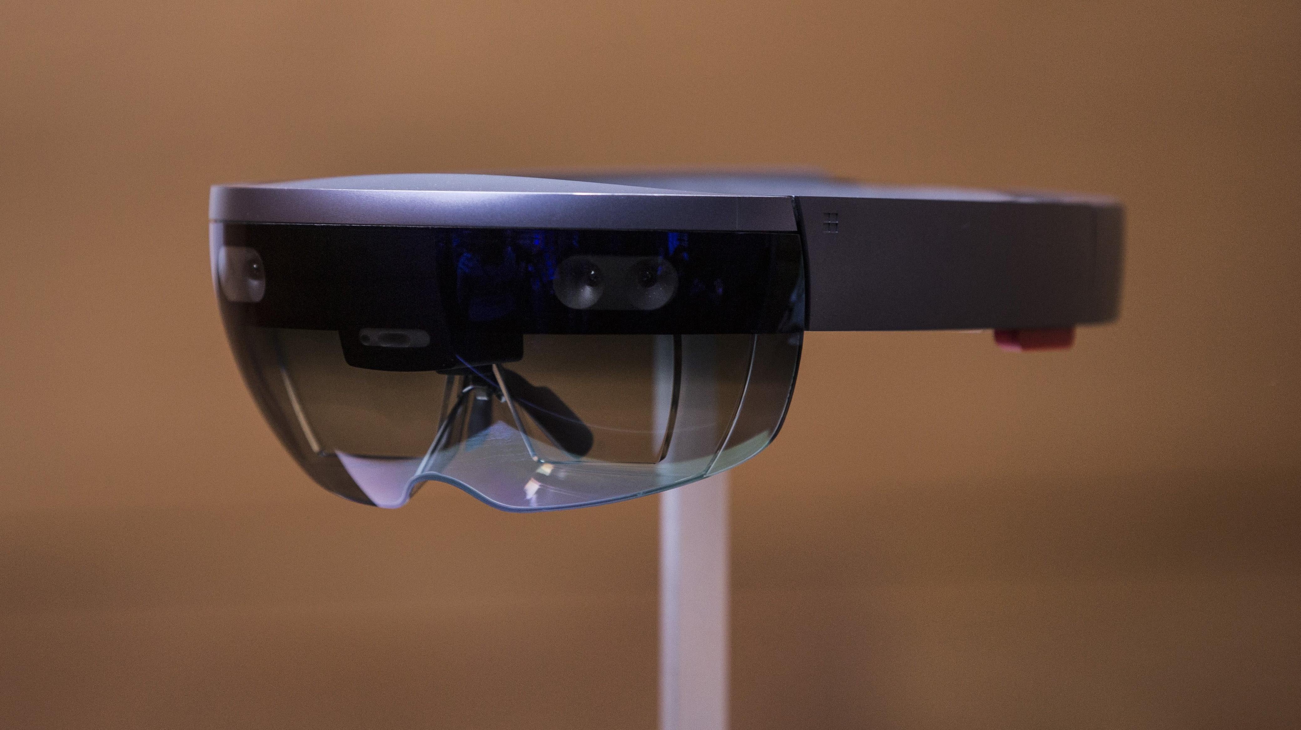 Microsoft's first Hololens device. (Photo: Getty, Getty Images)