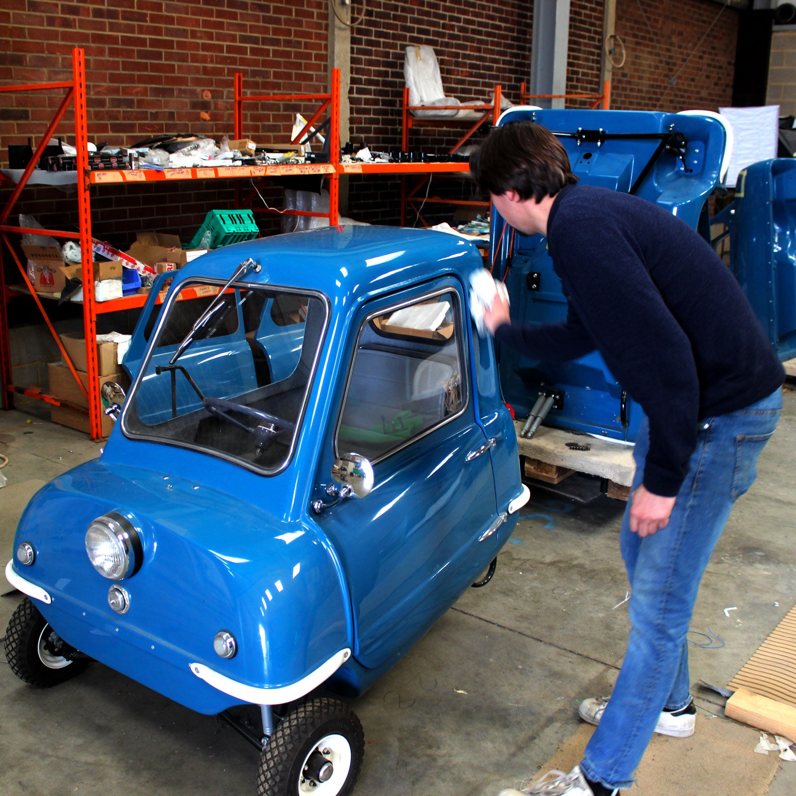 This Company Builds Brand-New Replicas of the Peel P50, The World’s Smallest Car