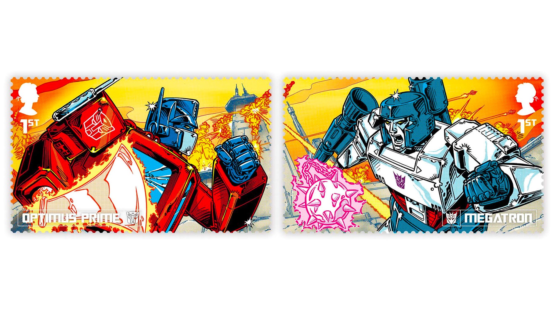 Like the Transformers, These New Stamps Reveal More Than Meets The Eye