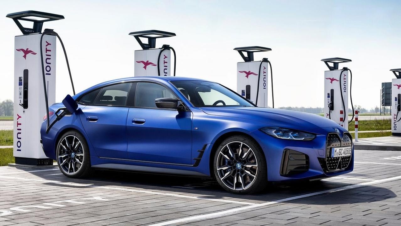 The BMW M Division Is Testing a Quad-Motor EV Concept