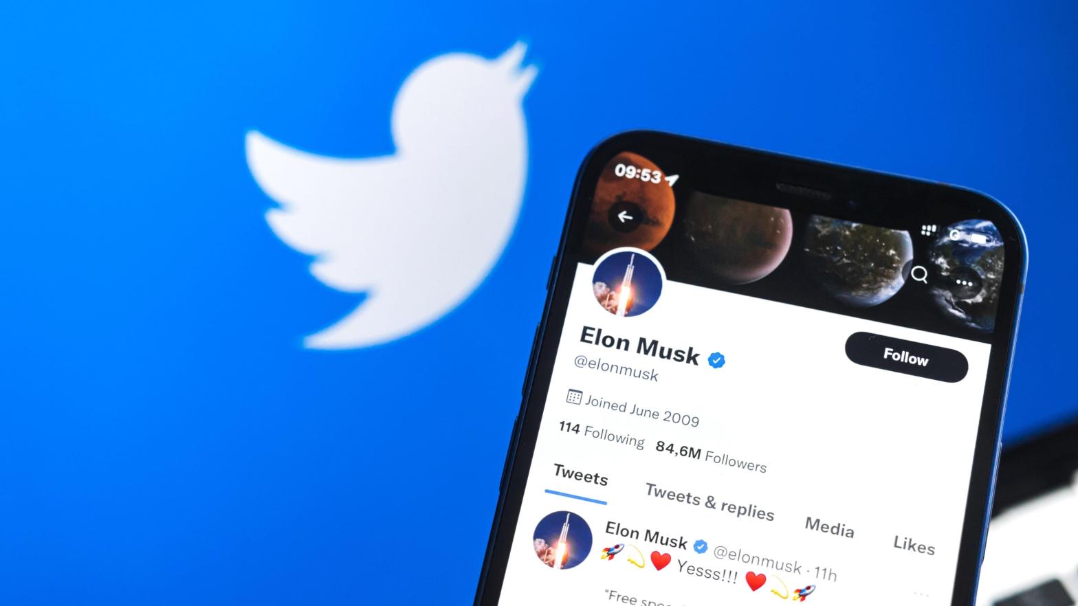 Remember when Elon Musk was actually excited to buy Twitter? Seems like ages ago. (Image: FellowNeko, Shutterstock)