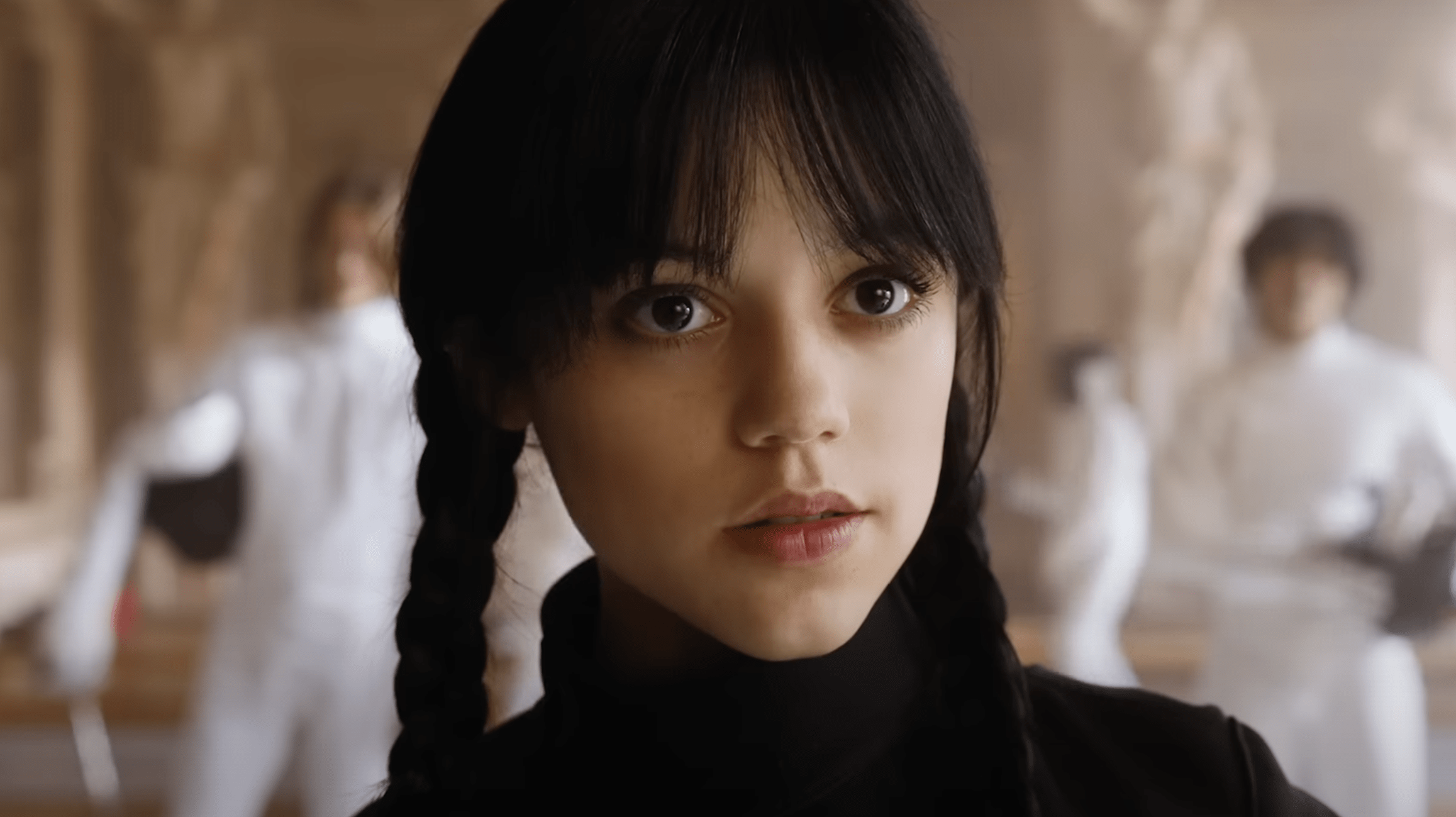 First look at Jenna Ortega as Wednesday Addams