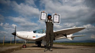 17-Year-Old Becomes Youngest Person to Fly Around the World