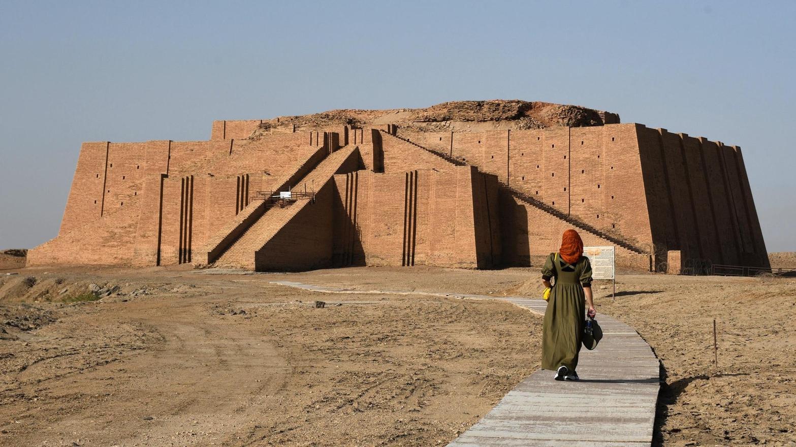 The Sumerian Great Ziggurat temple, in modern-day Iraq. (Photo: Asaad NIAZI / AFP, Getty Images)