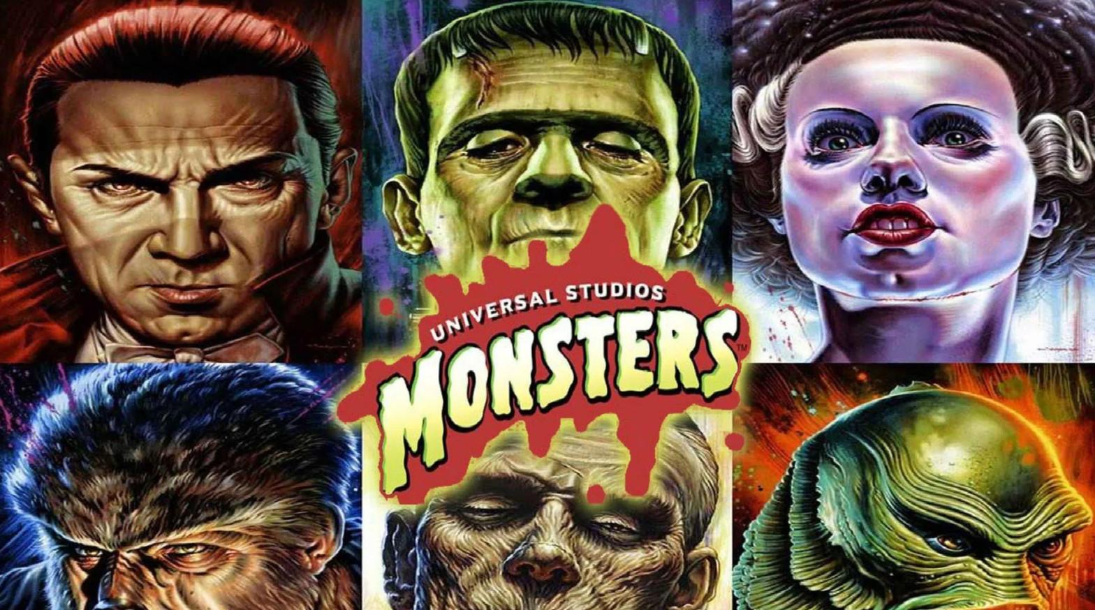 Artwork of the classic Universal Monsters by Jason Edmiston (Image: Universal/Jason Edmiston)