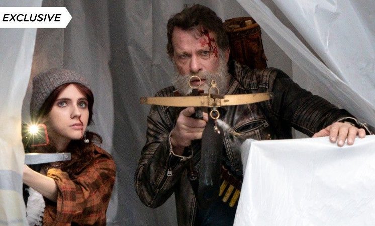 Thomas Jane hunts vampires in Slayers, with help from a pro gamer played by Moonrise Kingdom's Kara Hayward. (Image: The Avenue)