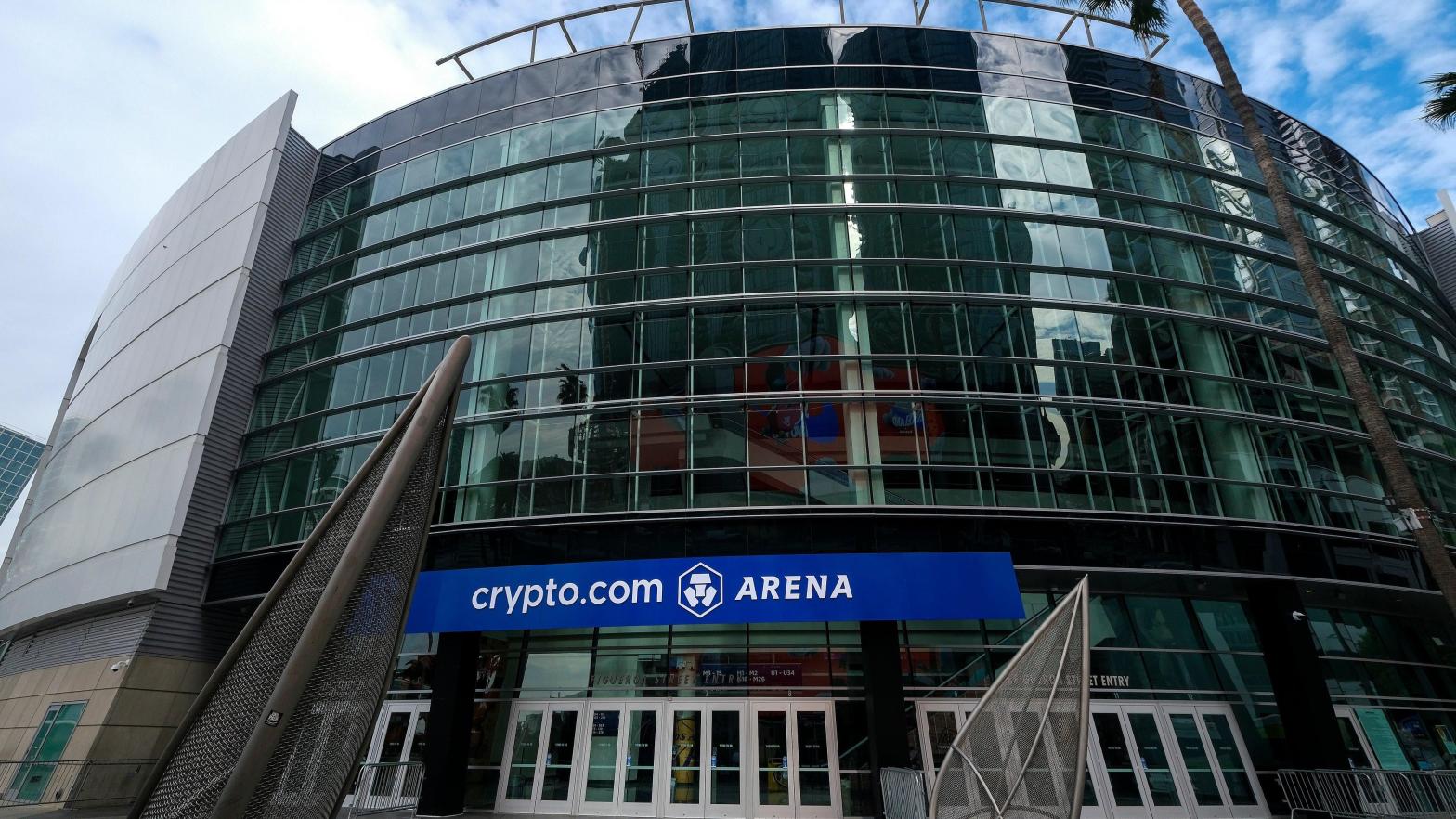 It's edging on a year since Crypto.com bought the naming rights to the stadium formerly called the LA Staples Centre. Now the company is scraping back its millions from wherever it can get it. (Photo: Ringo Chiu, Shutterstock)
