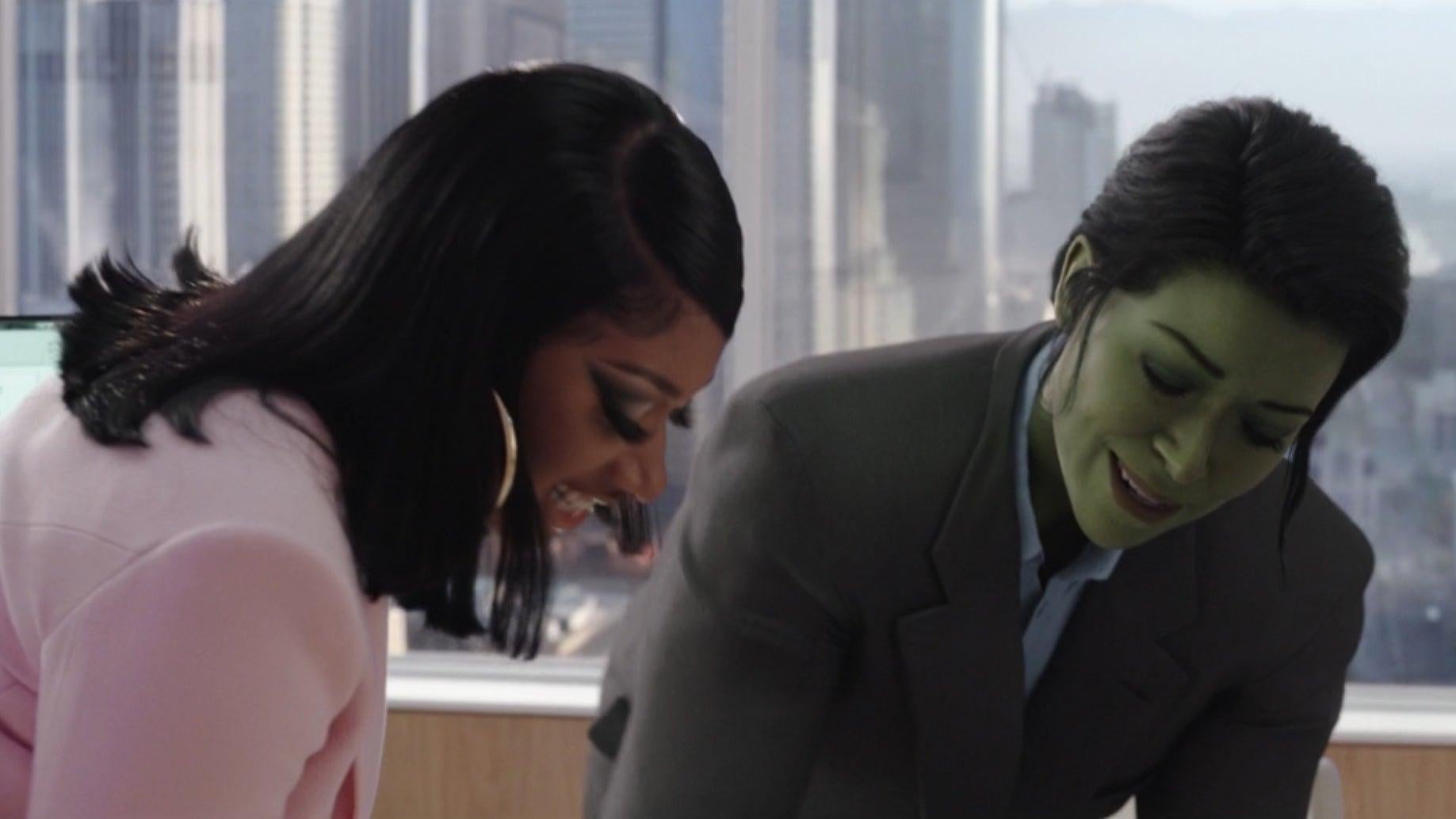 The rapper and the lawyer. (Screenshot: Disney+/Marvel Studios)