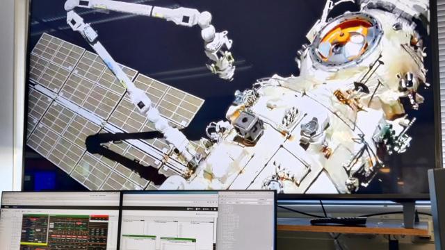 Europe’s New Robotic Arm Completes Its First Task Outside the ISS