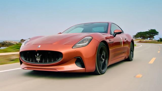 Watch the All-Electric Maserati GranTurismo Folgore Take Off Like No Maserati Before It