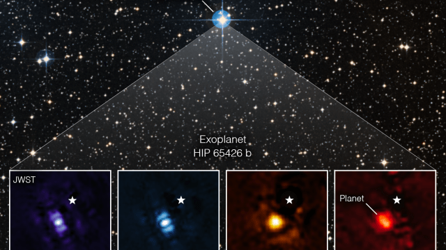 See Webb Telescope’s First Images of an Exoplanet