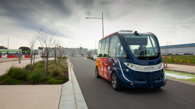 Flinders University Is Testing a Driverless Shuttle Bus On Campus