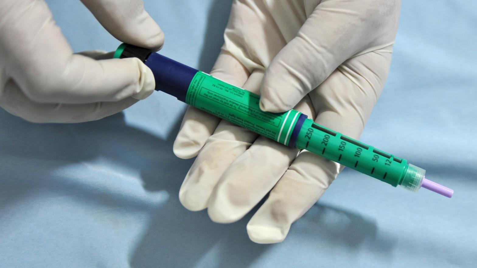 An insulin pen. (Photo: Sajjad Hussain/AFP, Getty Images)