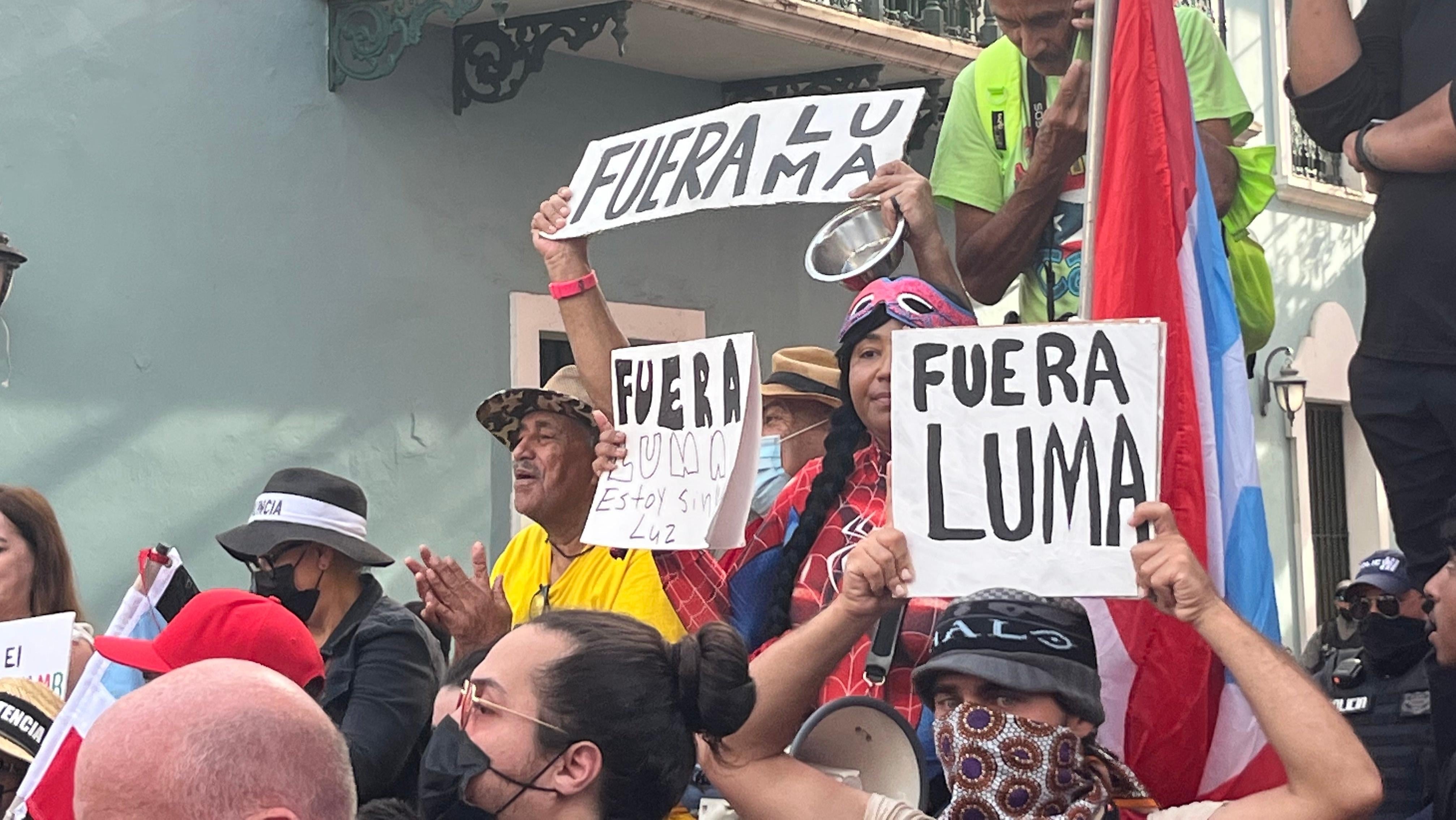 ‘LUMA, Get Out’: Puerto Ricans Clash With Police in Protests Against Power Company