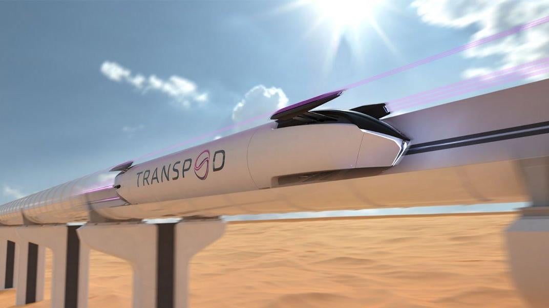 Canada Wants to Build a Fully Electric Tube Train That Travels at 1,000 KM Per Hour