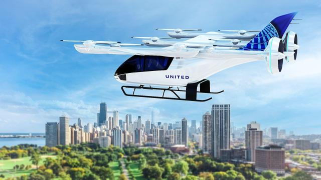 United’s Busting Out the Big Bucks On Flying Taxis