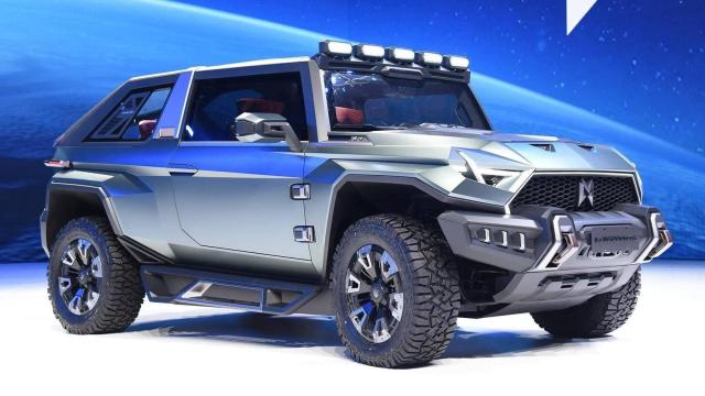 The Latest Hummer EV Competitor is its Chinese Copy, the Mengshi M-Terrain