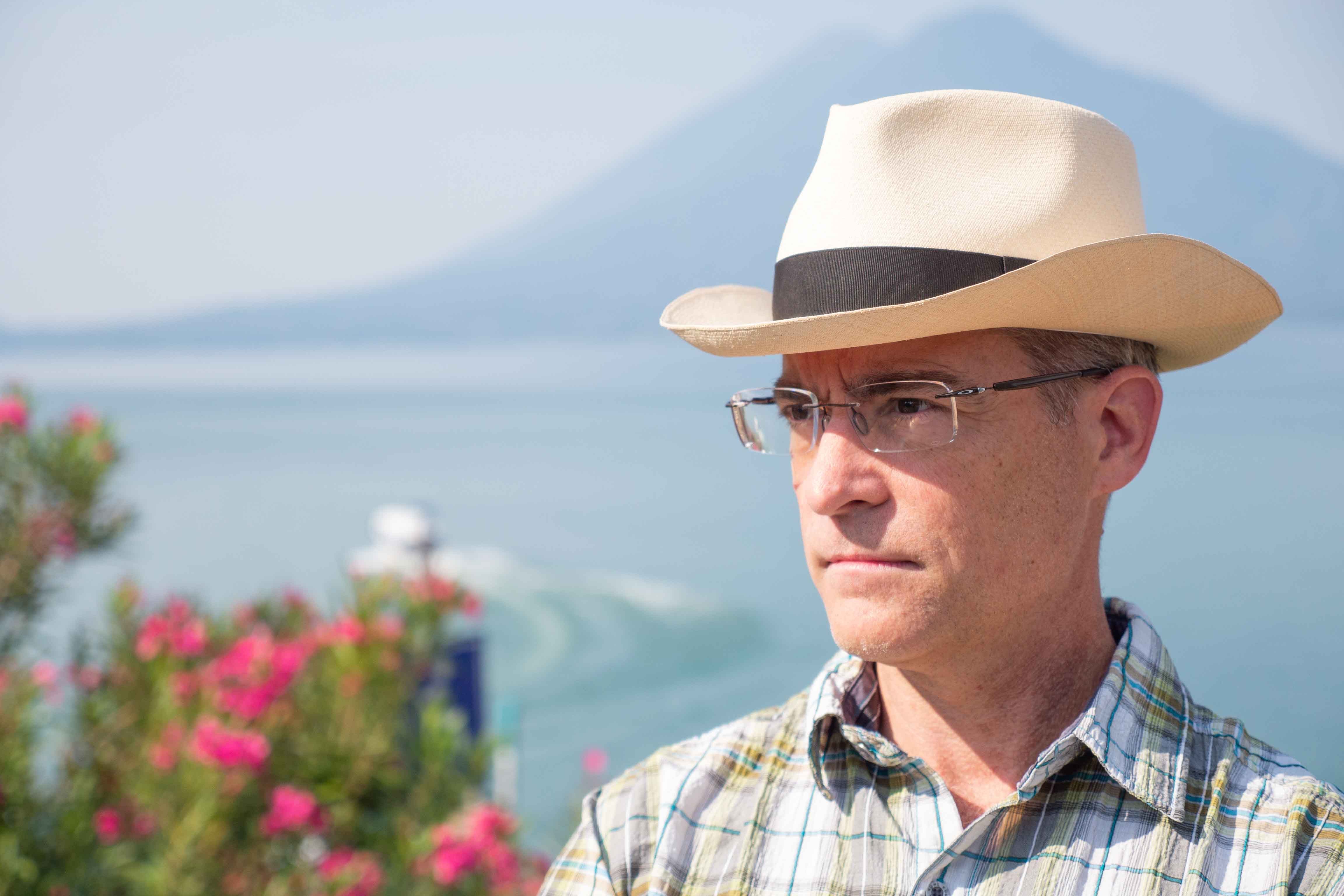 Patrick Melder, a bitcoin missionary and a Christian one, in Guatemala. (Photo: Ben Weiss)