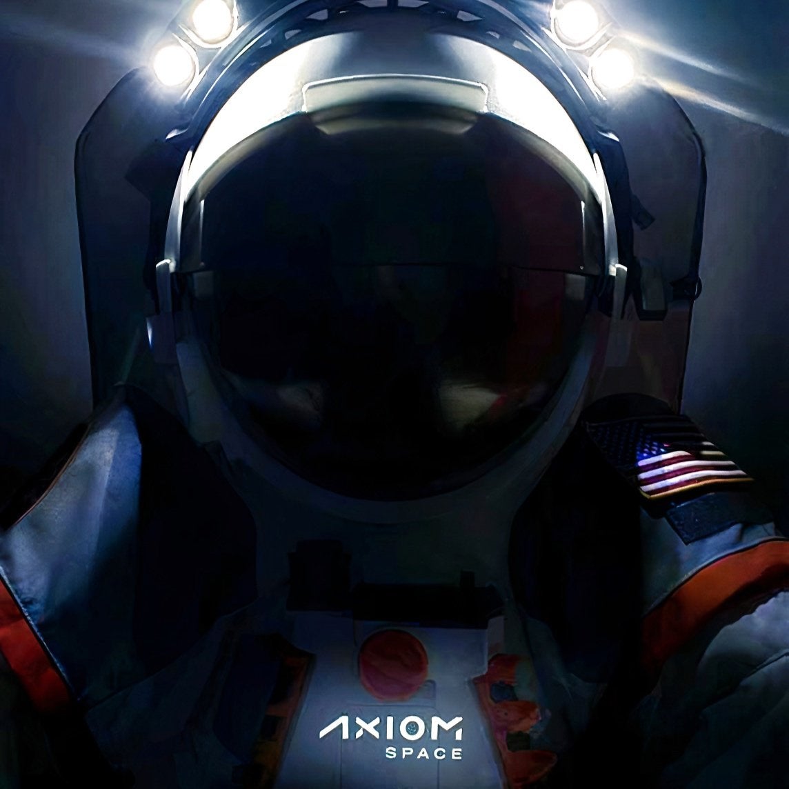 Teaser image: Axiom Space provided this cryptic image of its upcoming moonsuit.  (Image: Axiom Space)