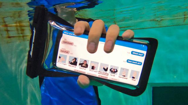Clever Android App Uses Sound Waves to Let You Send Wireless Messages While Underwater
