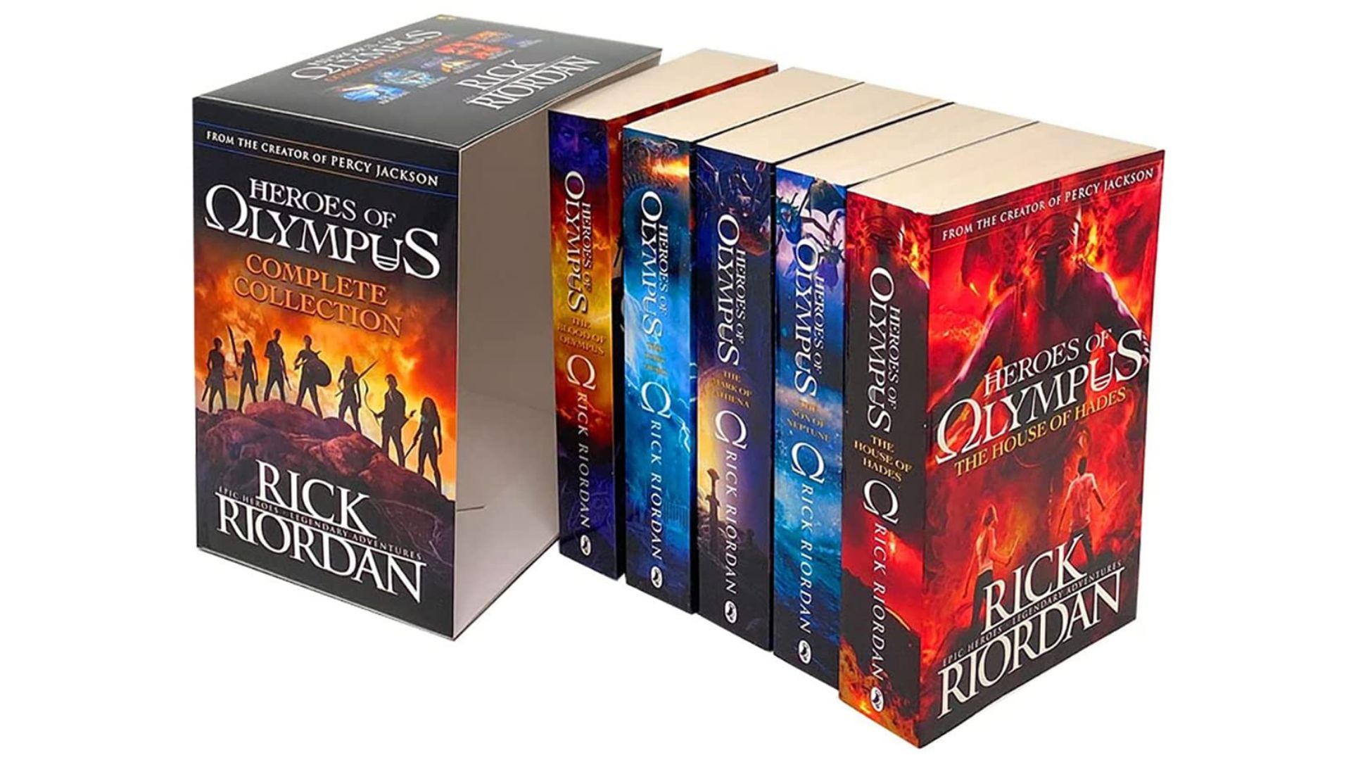 Heroes of Olympus books in order