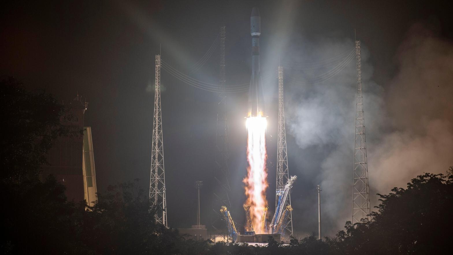 OneWeb has had to put off launching its satellites aboard Russian Soyuz rockets. (Photo: JM GUILLON, AP)