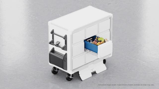 GM Made a Self-Propelled, Temperature Controlled Electronic Grocery Cart