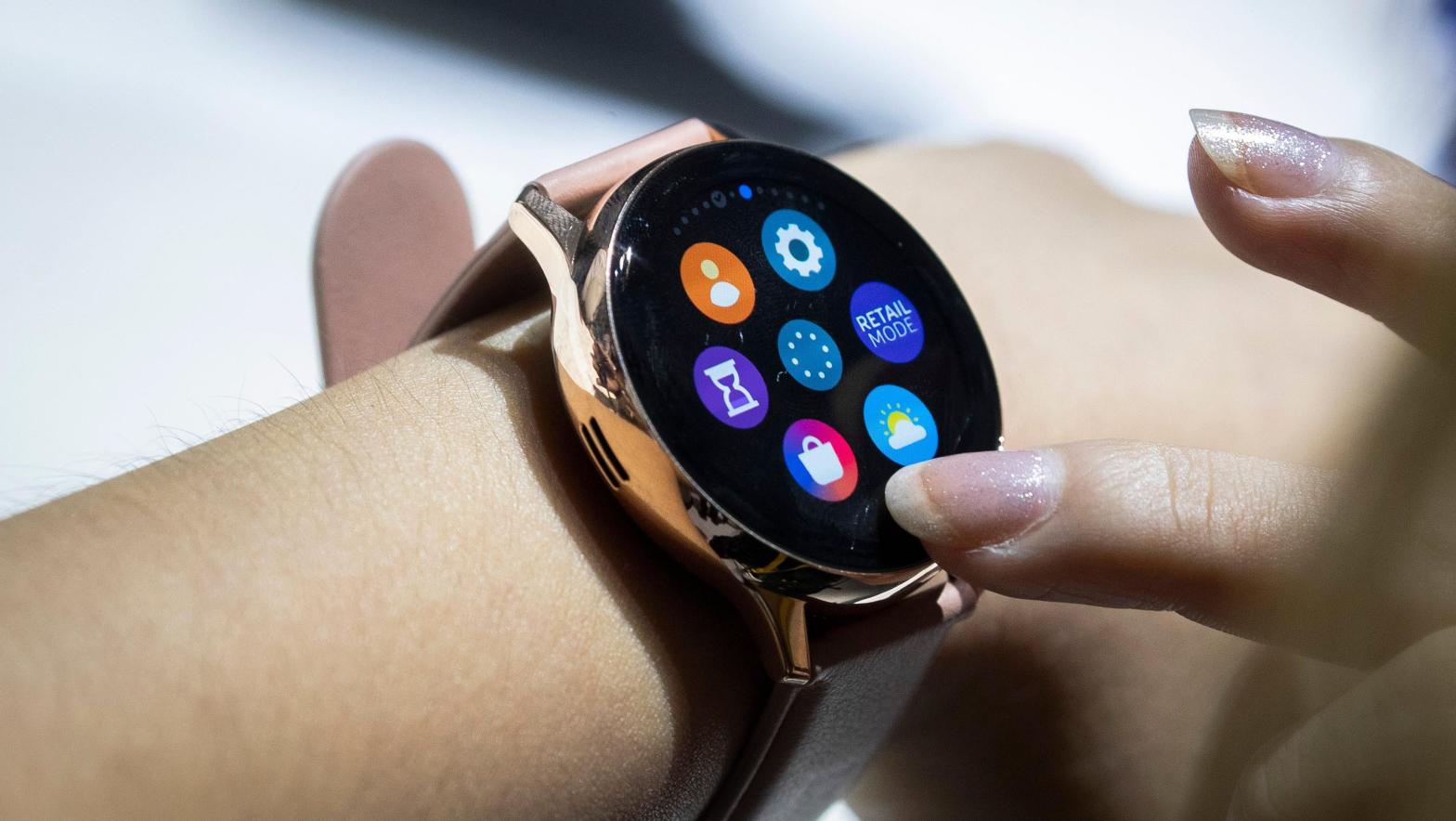 The Samsung Galaxy Watch Active 2 debuted in 2019, but some users have long complained about some watch devices overheating. (Photo: Drew Angerer/, Getty Images)
