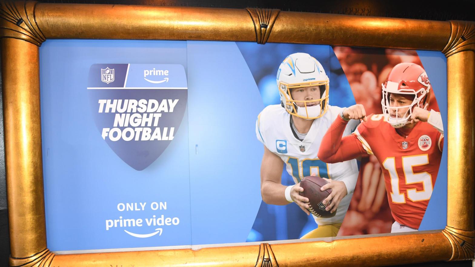 Amazon is the first streaming platform in history to be the sole carrier for a package of national games from the NFL. (Photo: Jon Kopaloff for Prime Video, Getty Images)