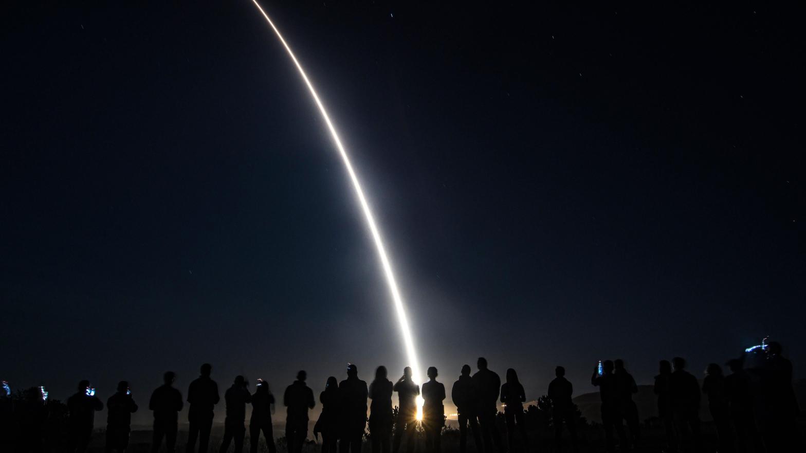 The Space Force launched an unarmed ballistic missile during an operational test on September 7. (Photo: Ryan Quijas, AP)