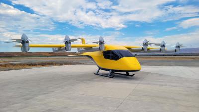 Wisk Debuts Latest Air Taxi That Looks Like a Big Yellow School Bus With Wings