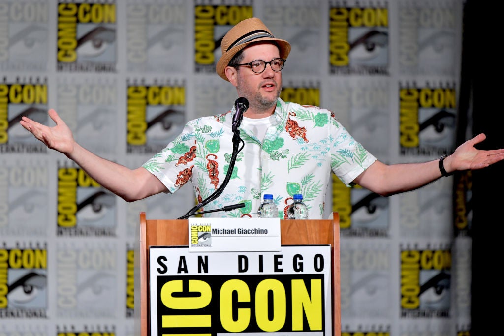 Giacchino at Comic-Con in 2019. (Photo: Amy Sussman, Getty Images)
