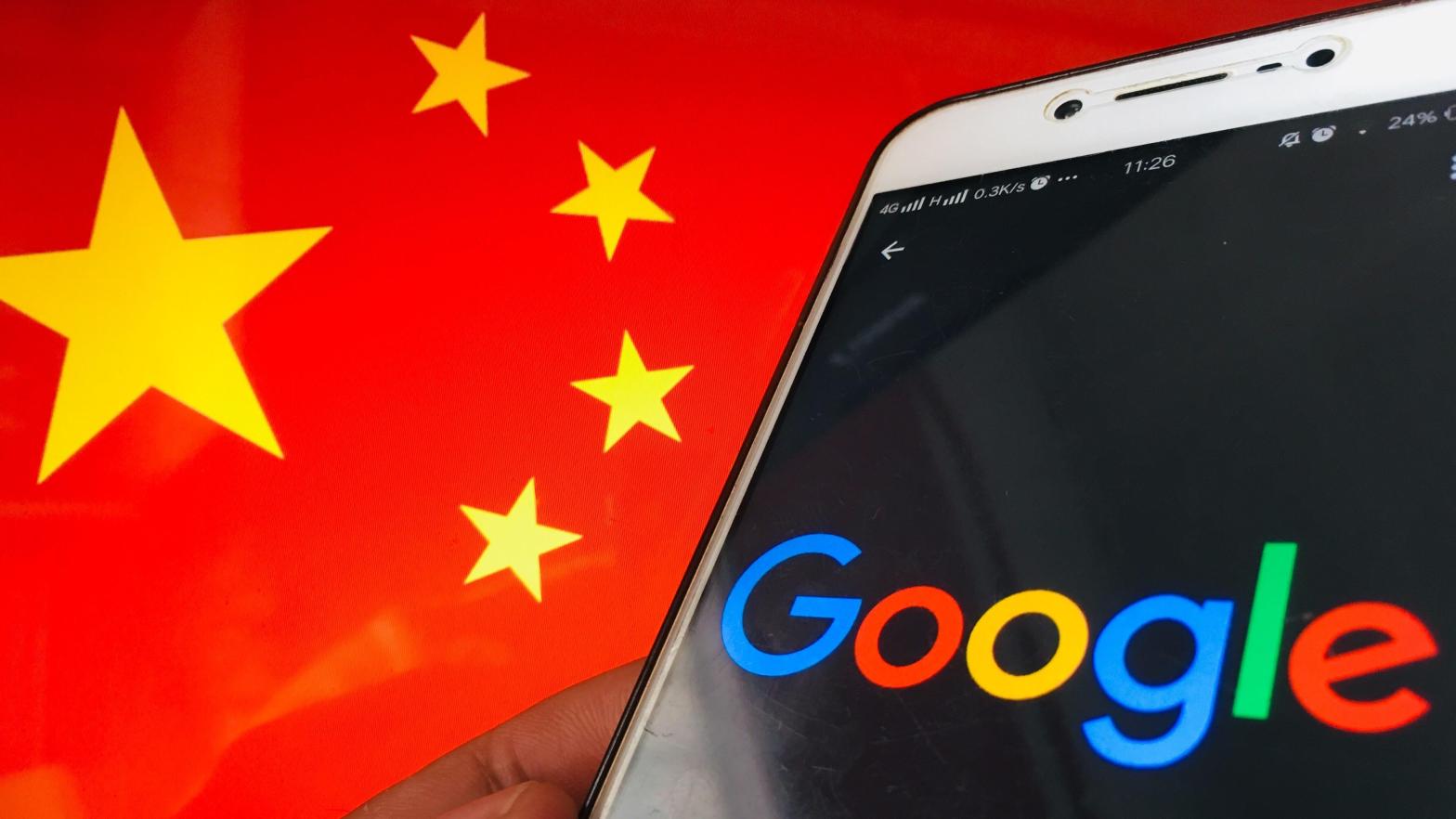 Google has long had a strained business relationship with China, and despite all the effort it's only captured barely 2% of the search market. (Photo: fn.artworks, Shutterstock)