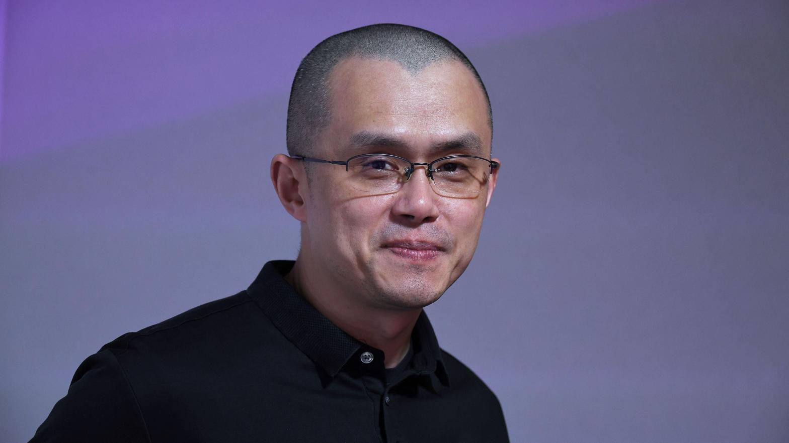 Binance founder Changpeng Zhao, also known as CZ, poses during an interview at the technology startups and innovation fair in Paris on May 16, 2022. (Photo: Eric Piermont, Getty Images)