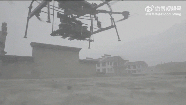 Viral Video Shows China’s Gun-Toting Robot Dog Getting Dropped Off by Drone